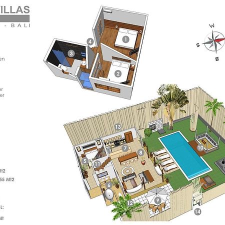 3Br Villa Rabu - Minggu Villas Seminyak Dış mekan fotoğraf